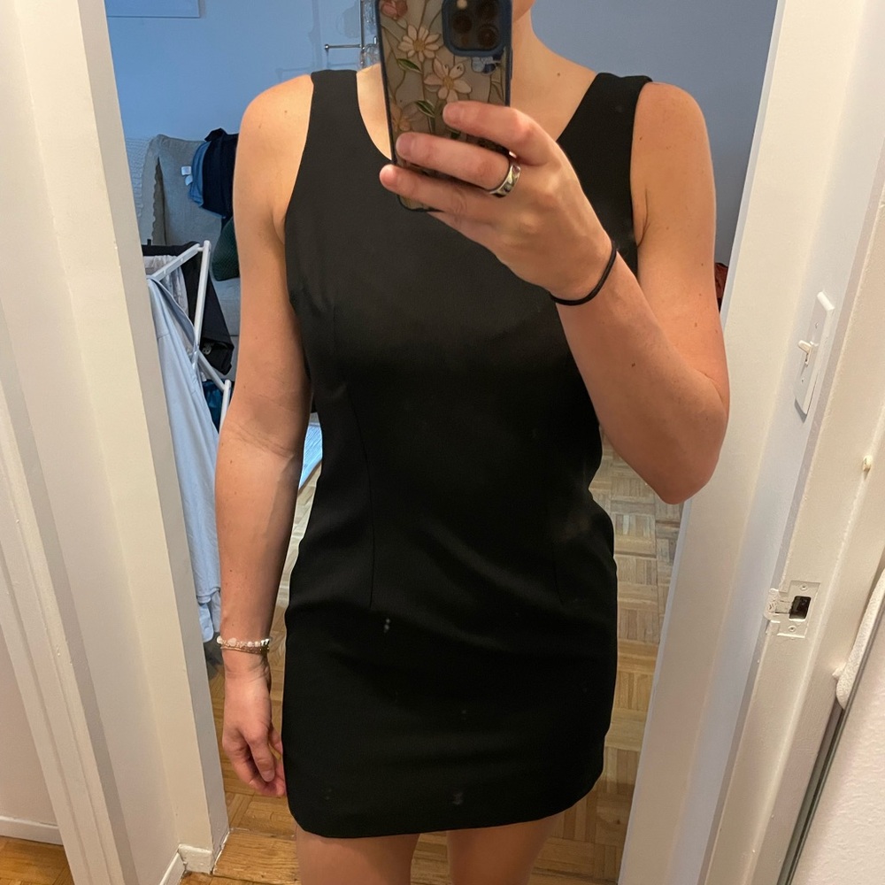 Paniz Classic Black Mini Dress size 6